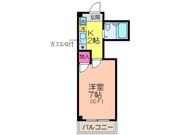 シャトレ－ツカサの物件間取画像